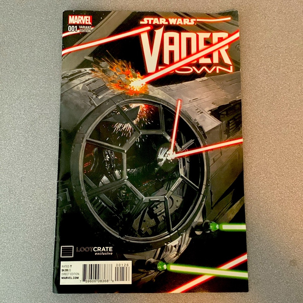 Collector Star Wars Vader Down Marvel Comic book